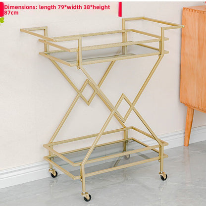Stainless steel dining cart