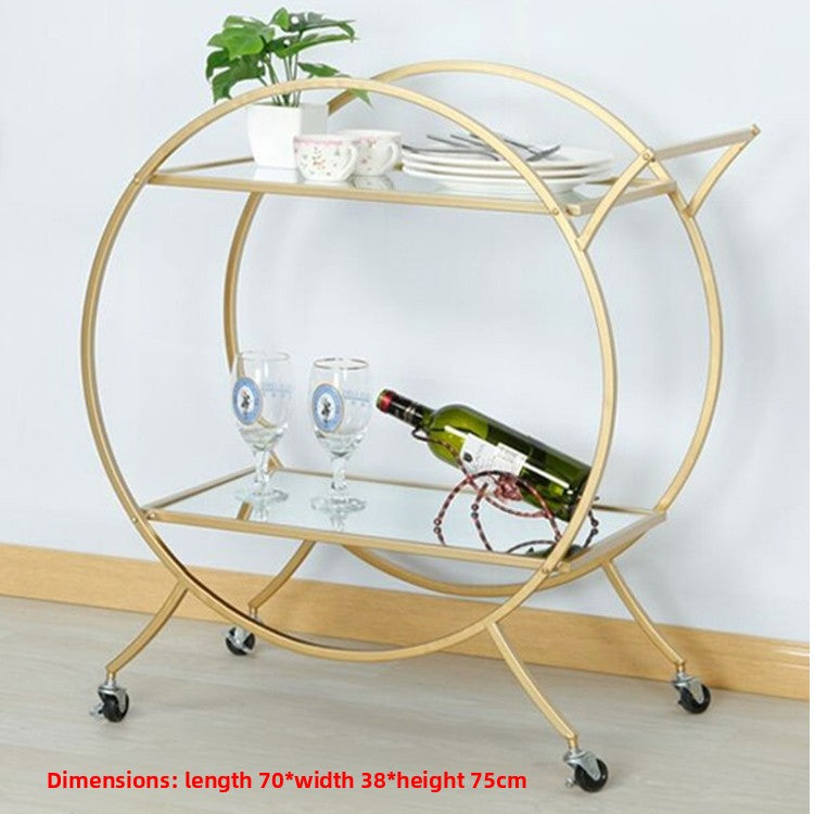 Stainless steel dining cart