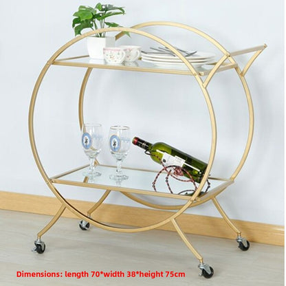 Stainless steel dining cart