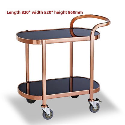 Stainless steel dining cart