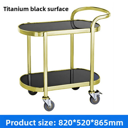 Stainless steel dining cart