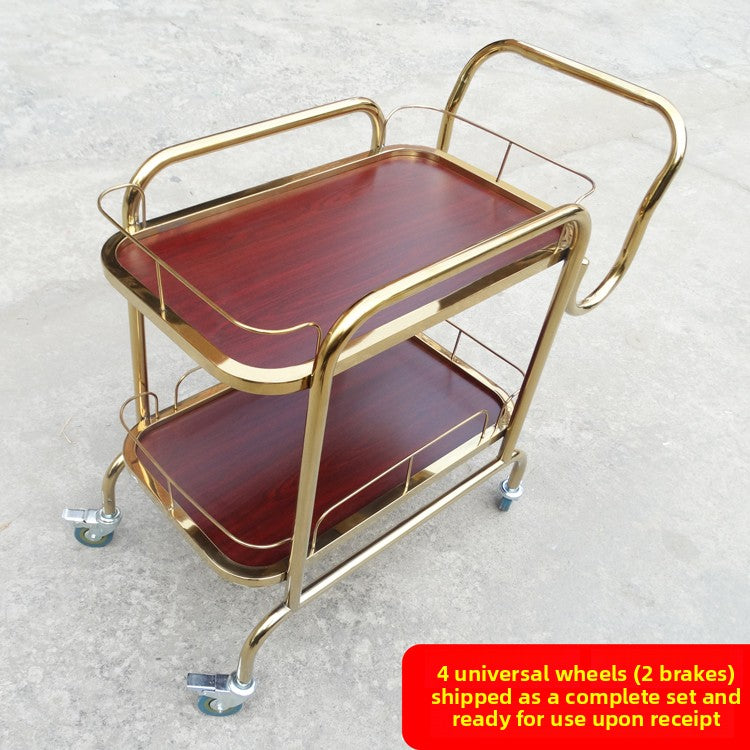 Stainless steel dining cart