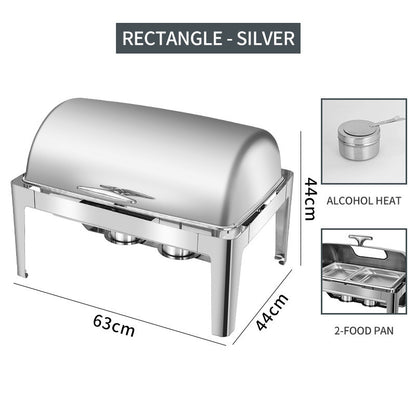 Stainless steel dining stove
