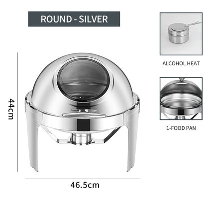 Stainless steel dining stove