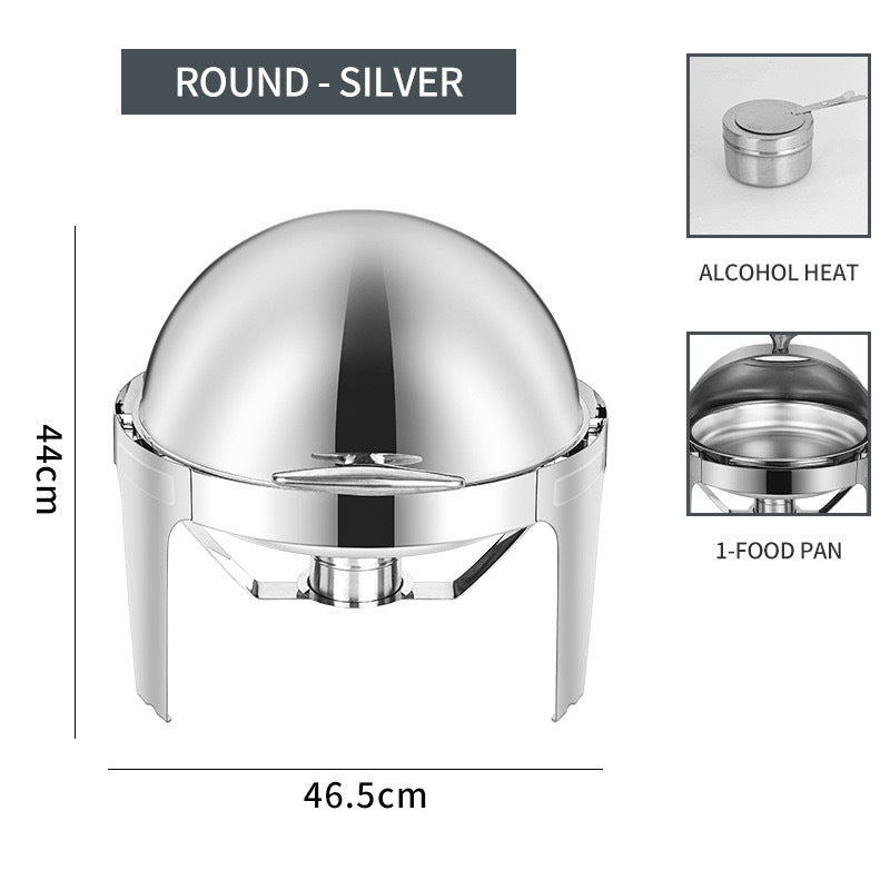 Stainless steel dining stove