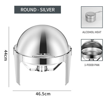 Stainless steel dining stove