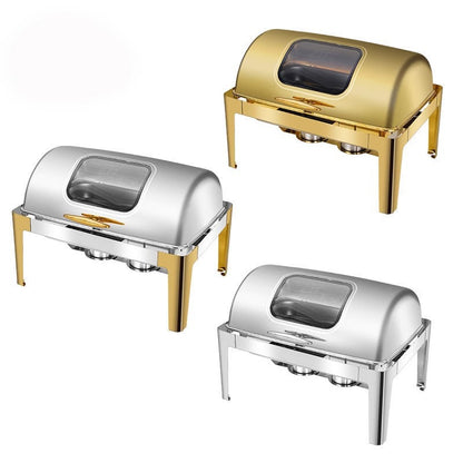 Stainless steel dining stove