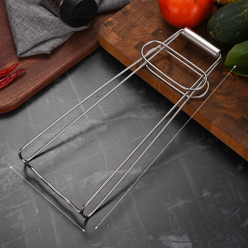 Stainless Steel Dish Lifting Clamp Kitchen Tool