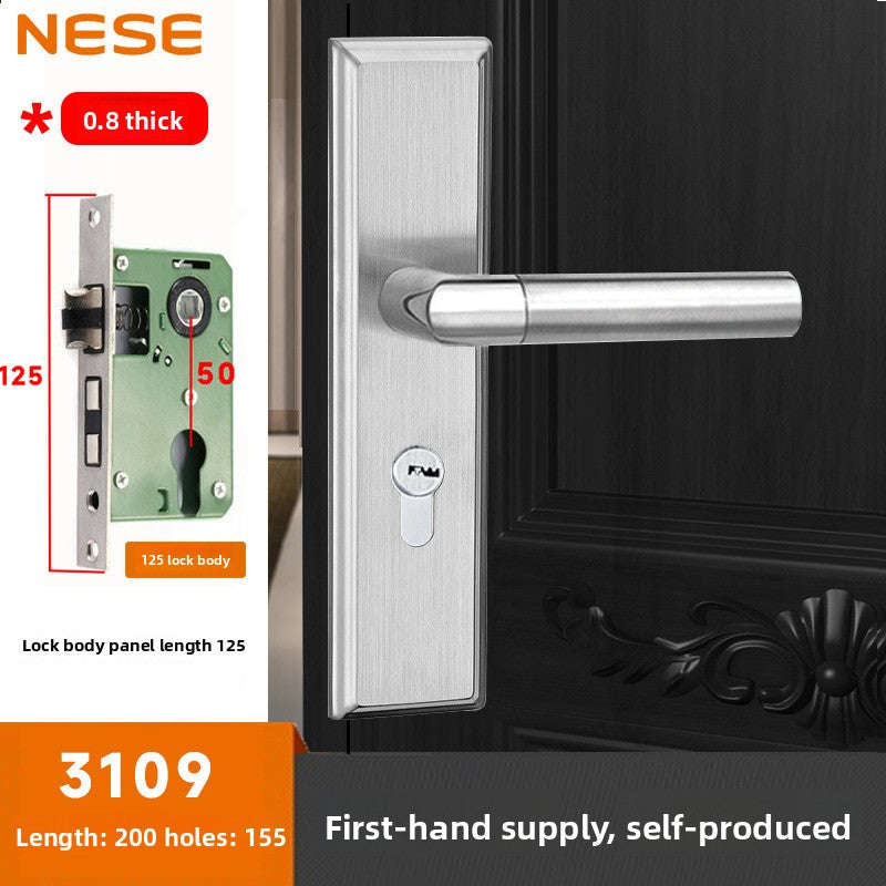 Stainless steel door lock