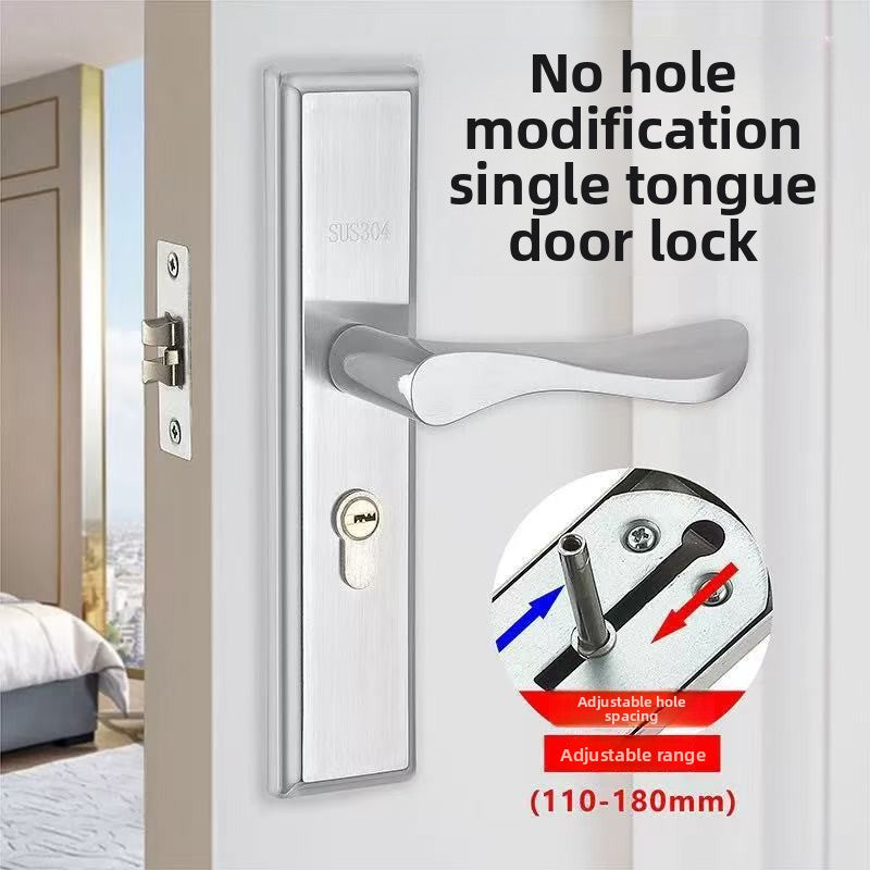 Stainless steel door lock