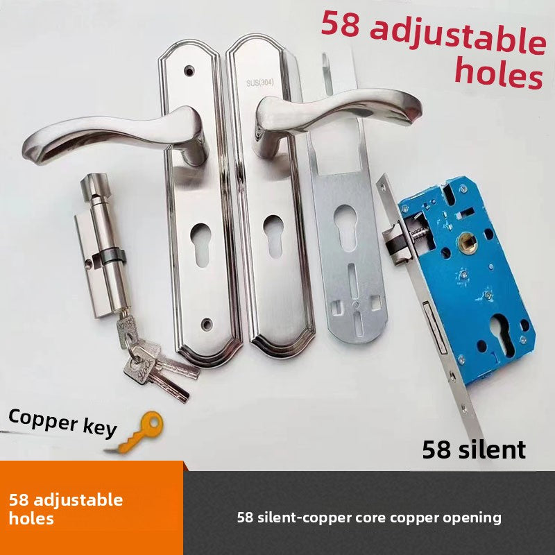 Stainless steel door lock