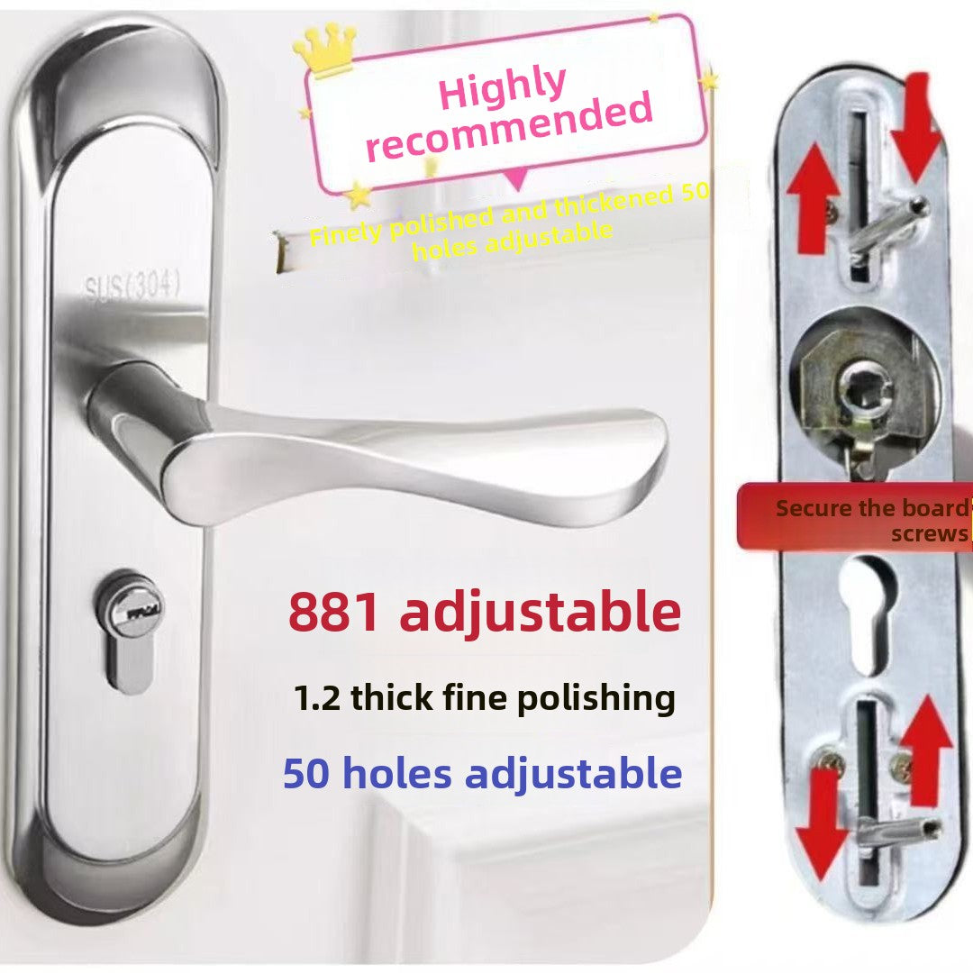 Stainless steel door lock