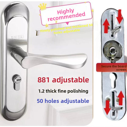 Stainless steel door lock