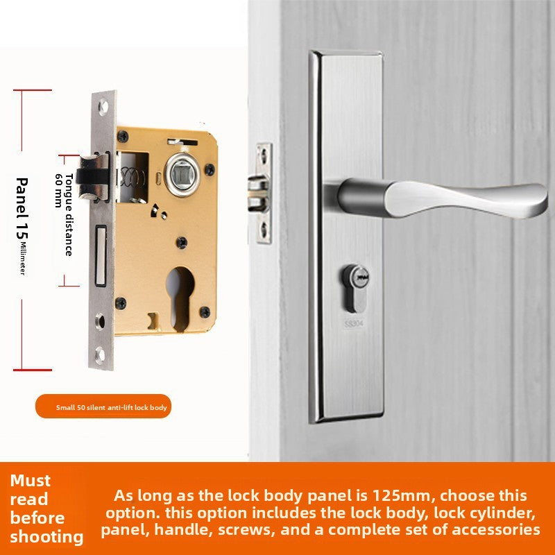 Stainless steel door lock