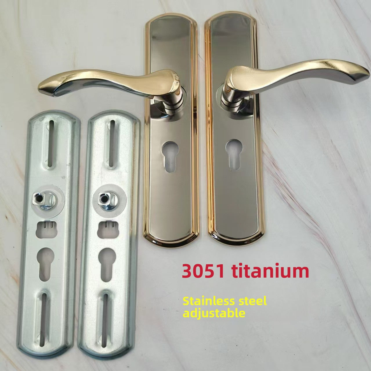 Stainless steel door lock