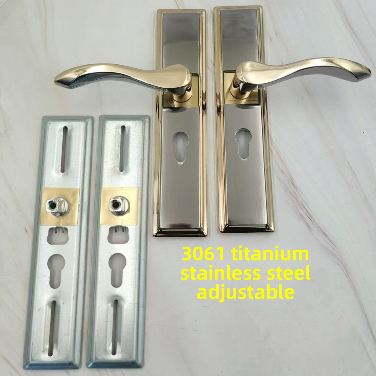 Stainless steel door lock