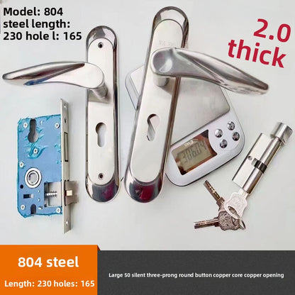 Stainless steel door lock
