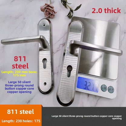 Stainless steel door lock