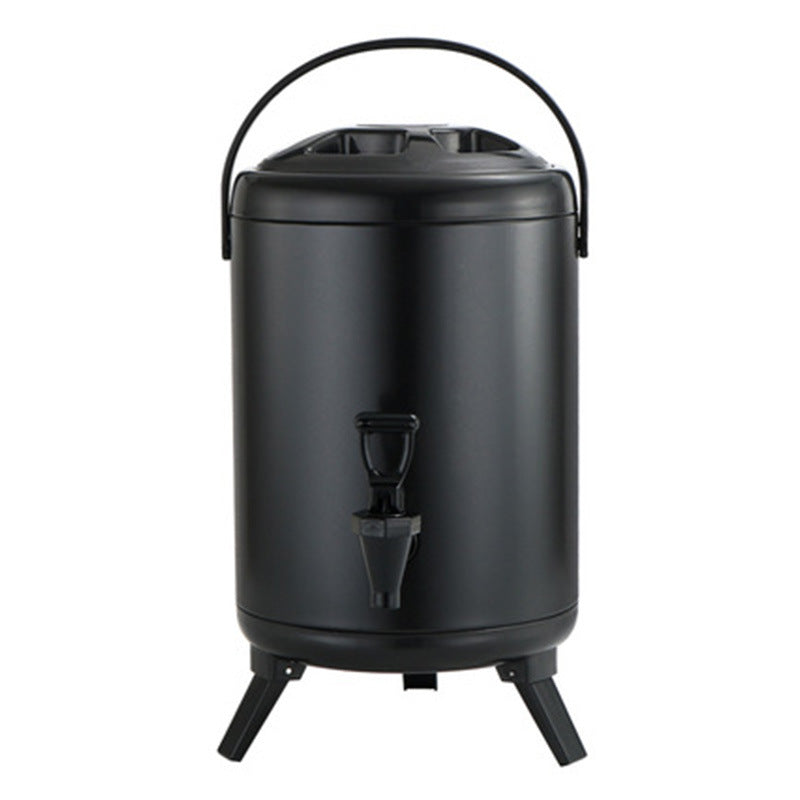 Stainless Steel Double-Layer Insulated Milk Tea Bucket