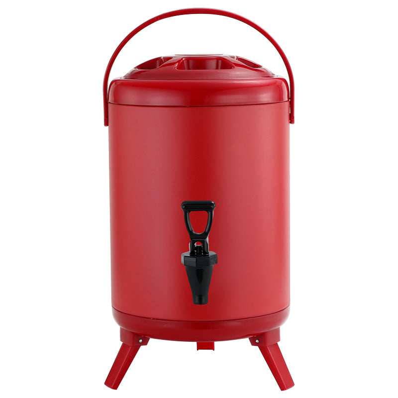 Stainless Steel Double-Layer Insulated Milk Tea Bucket