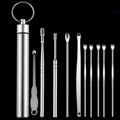 Stainless steel ear pick