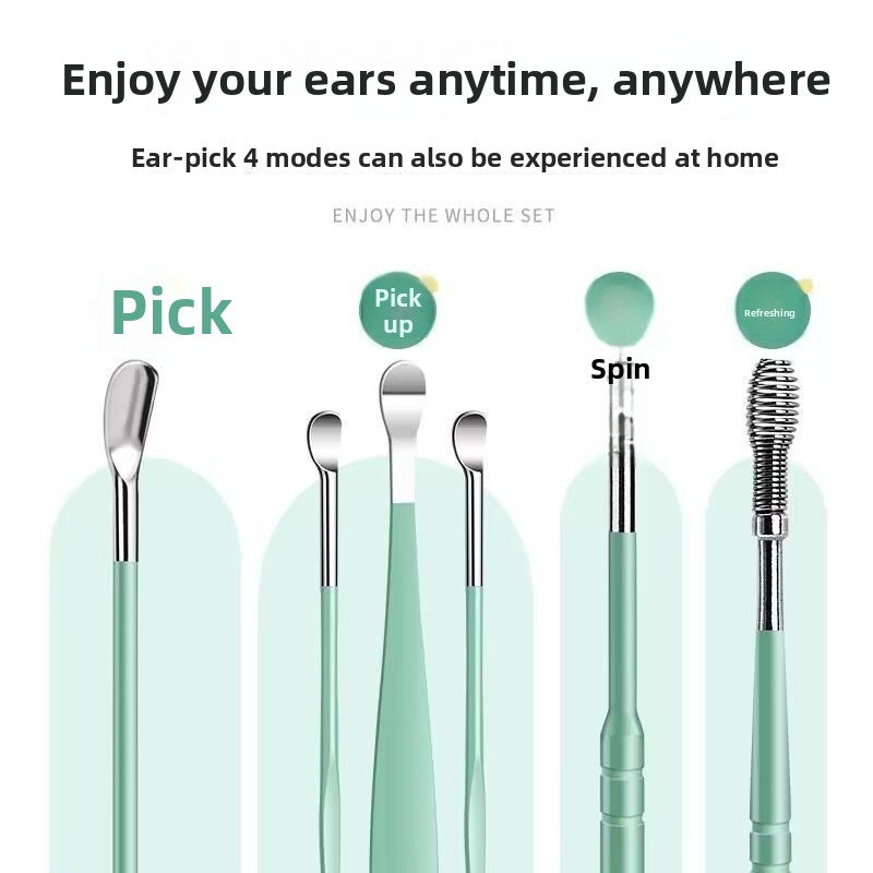 Stainless steel ear pick