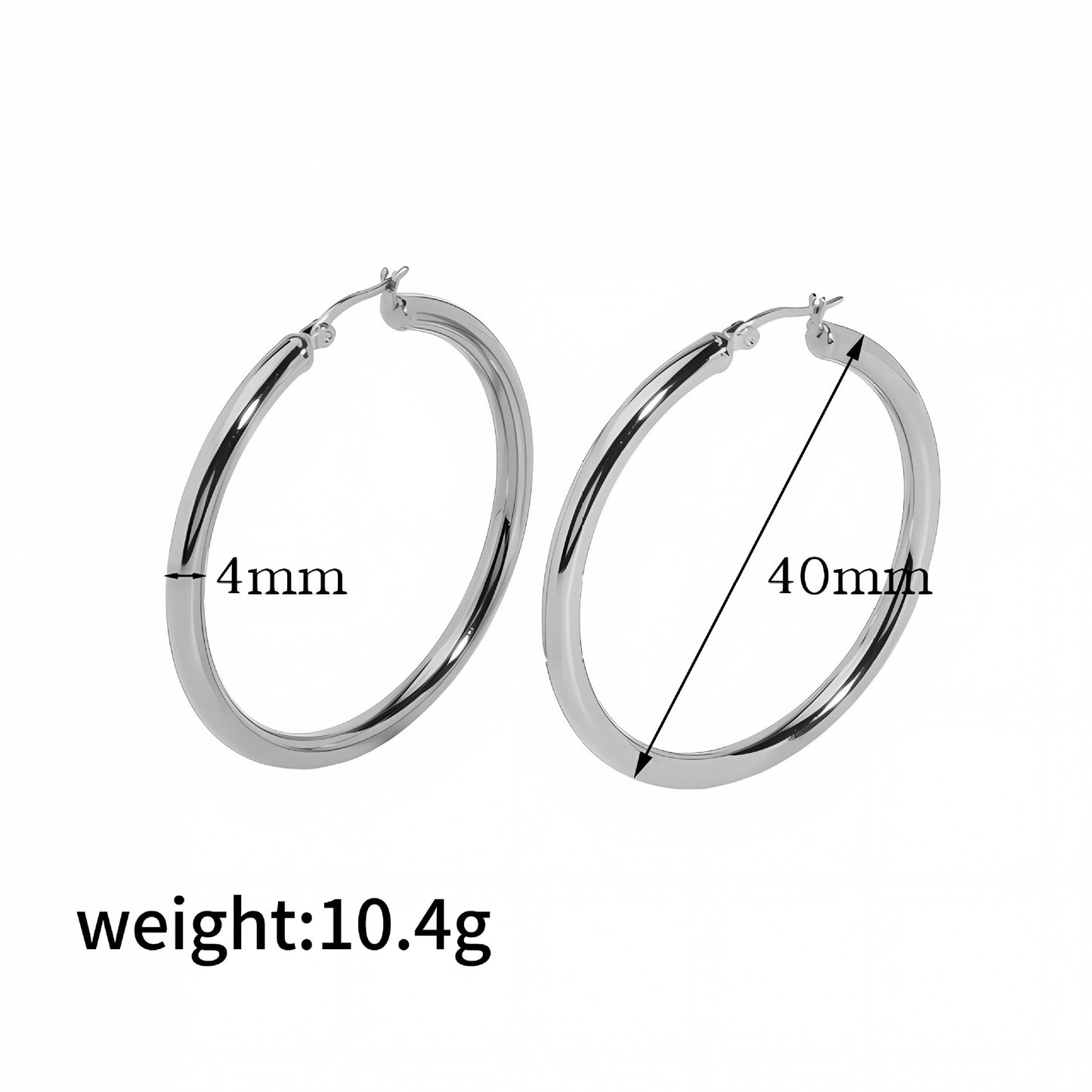 Stainless steel earrings earrings