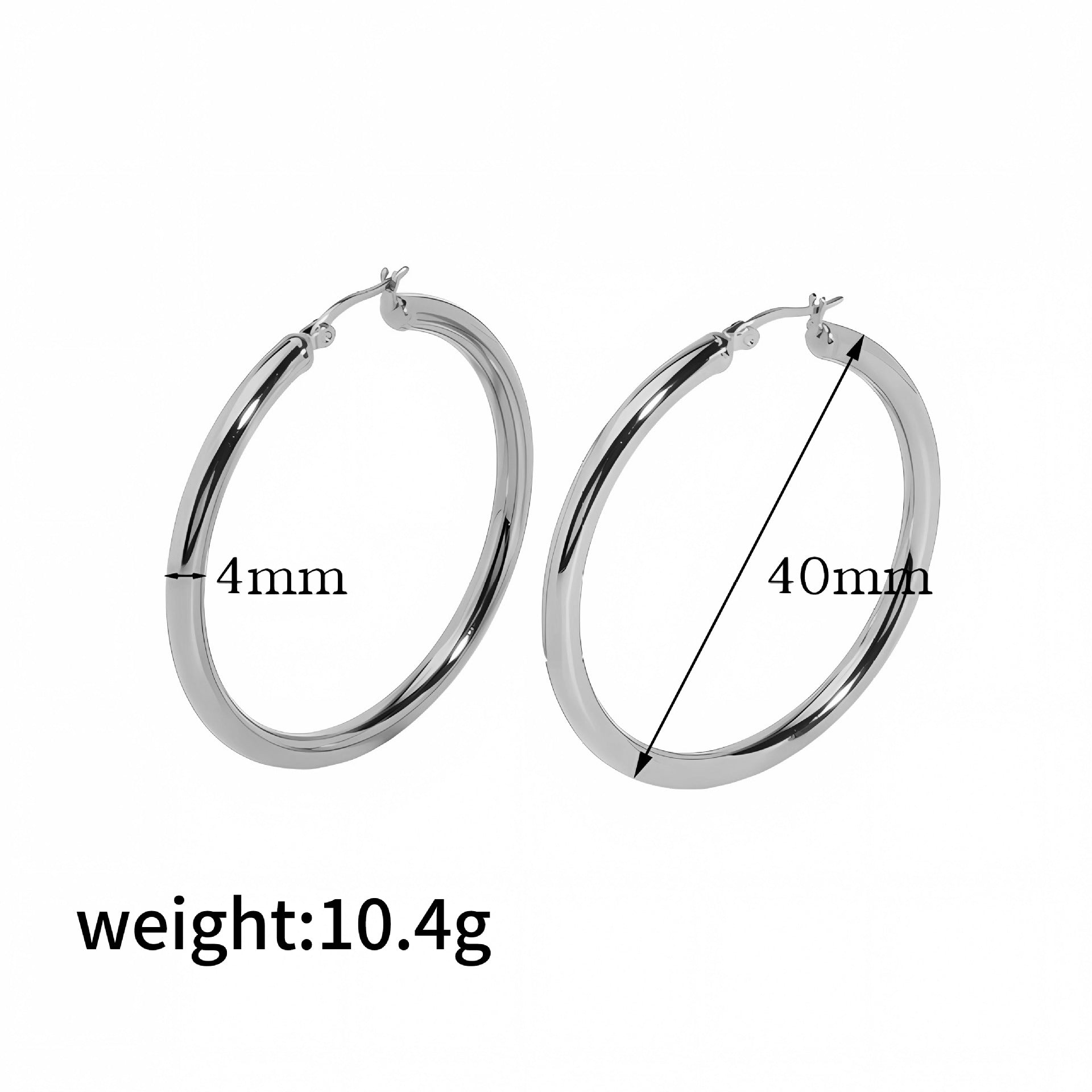 Stainless steel earrings earrings