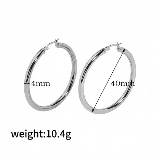 Stainless steel earrings earrings