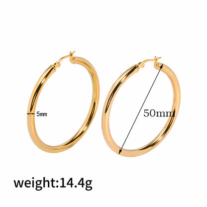 Stainless steel earrings earrings