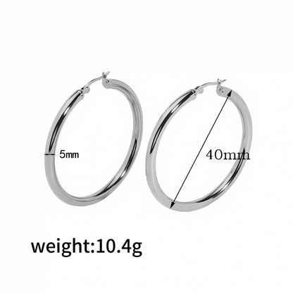 Stainless steel earrings earrings