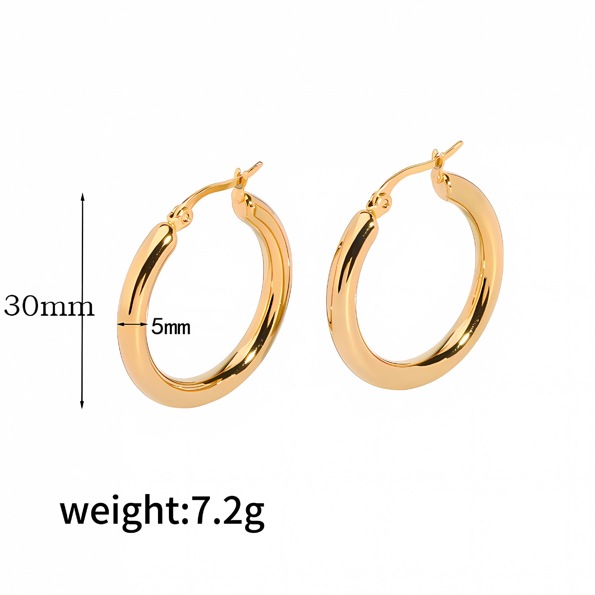 Stainless steel earrings earrings