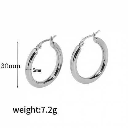 Stainless steel earrings earrings