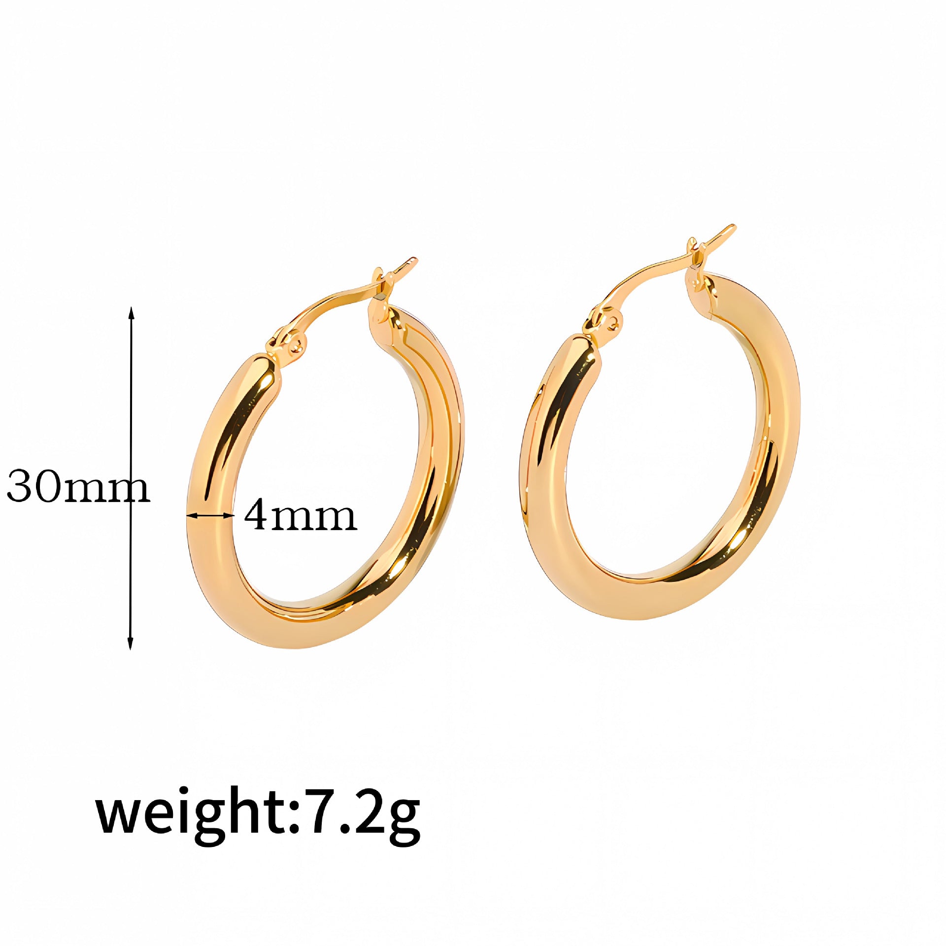 Stainless steel earrings earrings