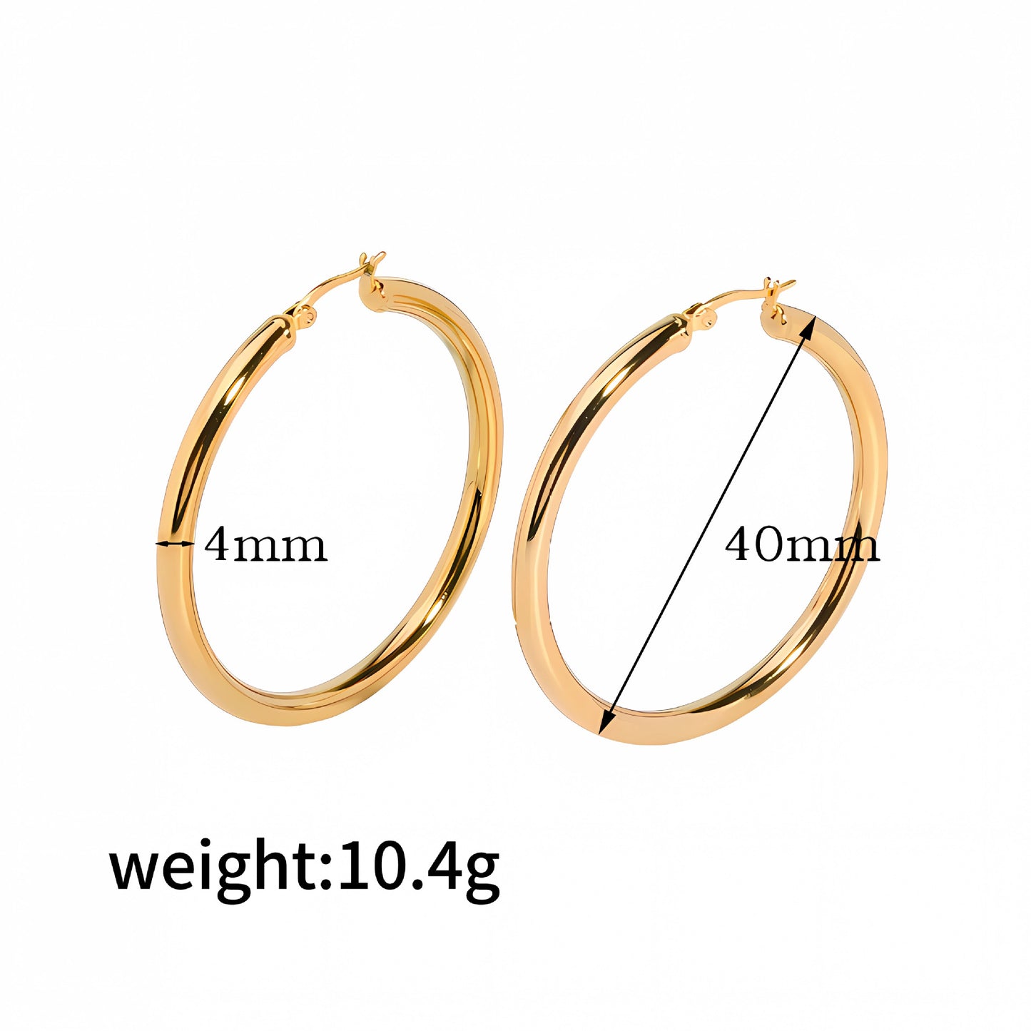 Stainless steel earrings earrings