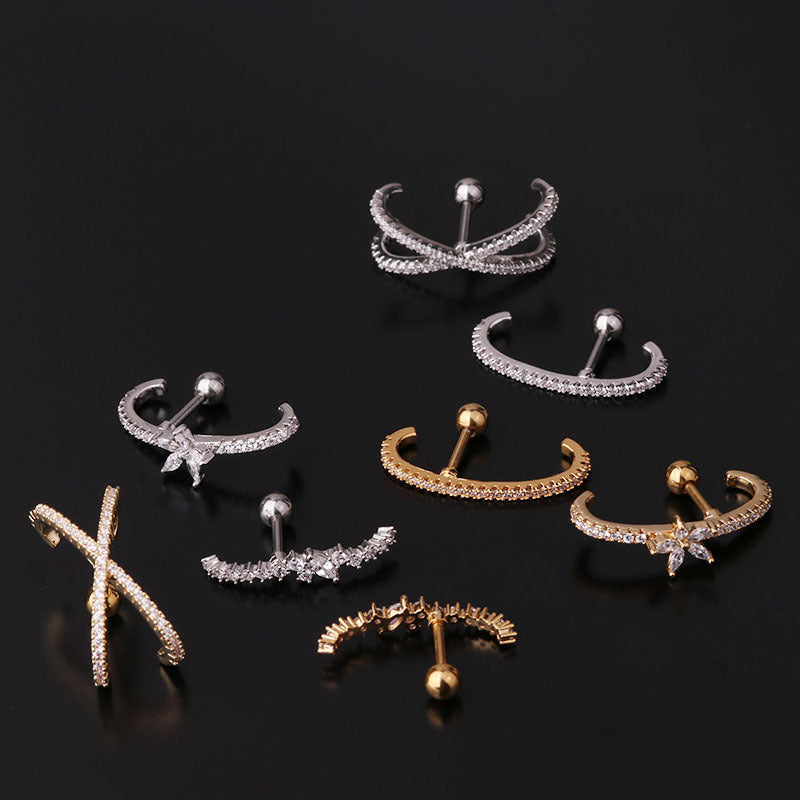 stainless steel earrings
