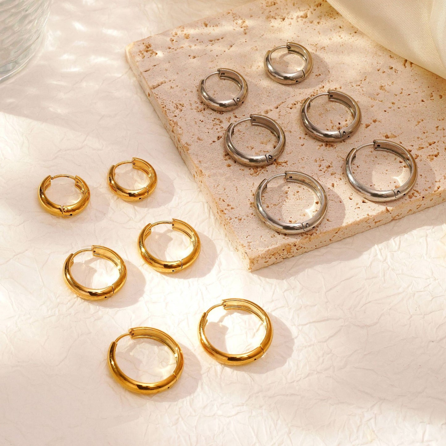 Stainless steel earrings
