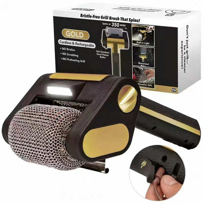 Stainless Steel Electric Barbecue Cleaning Brush