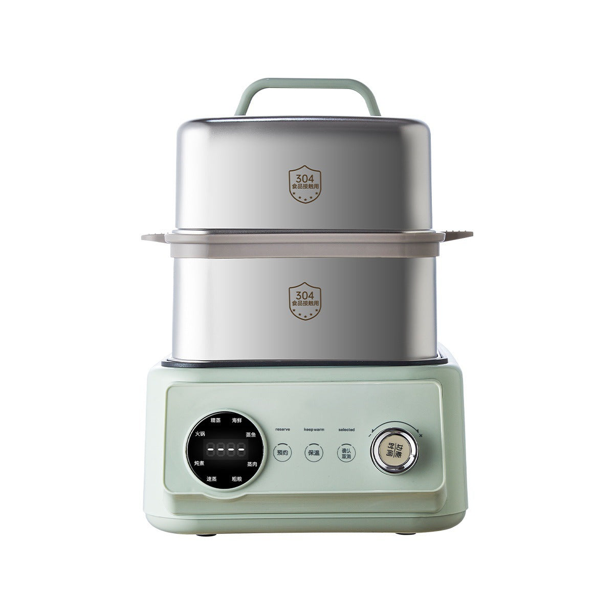 Stainless Steel Electric Steamer Pot