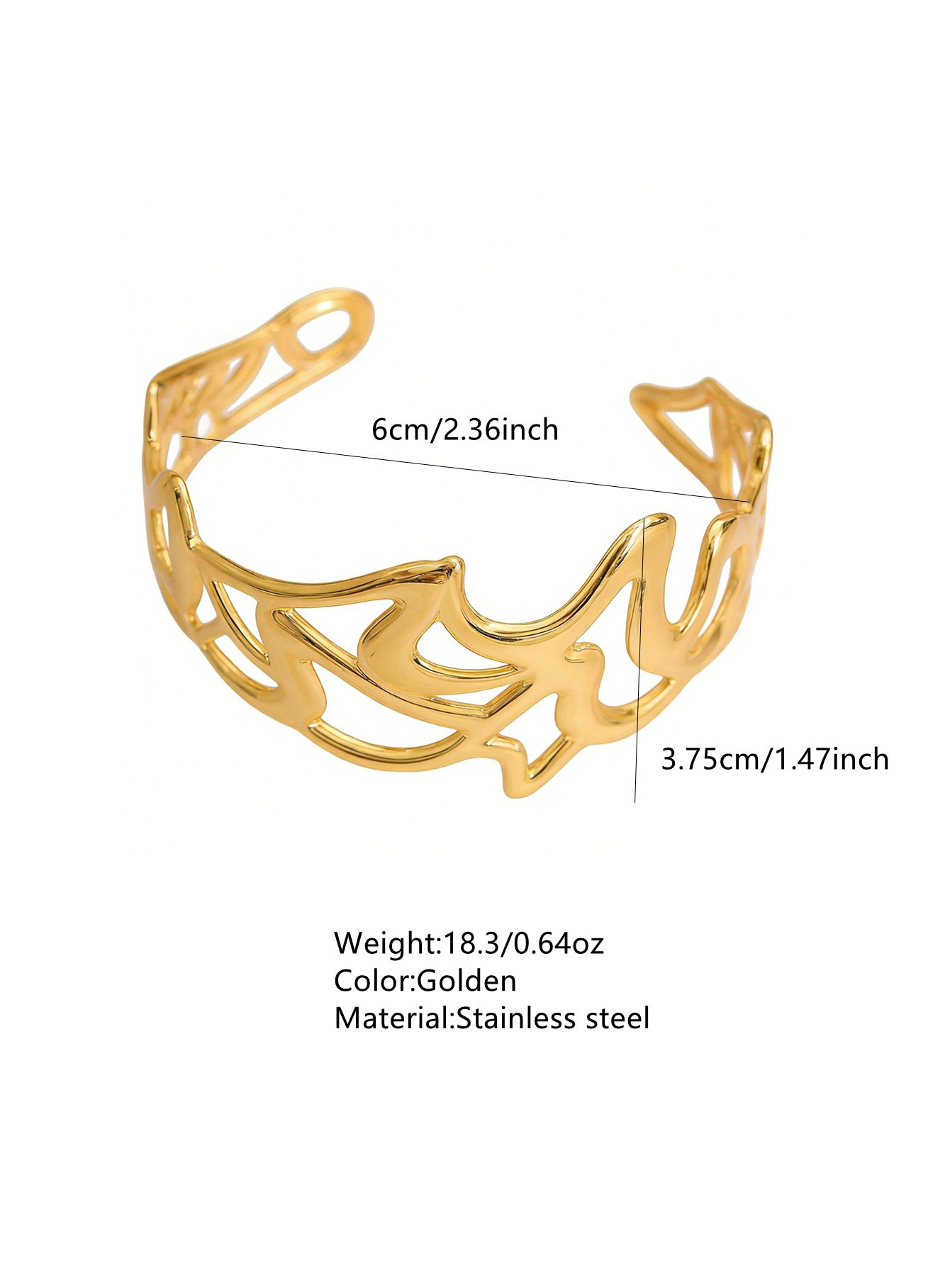 Stainless Steel Enamel Bracelet