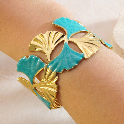 Stainless Steel Enamel Bracelet