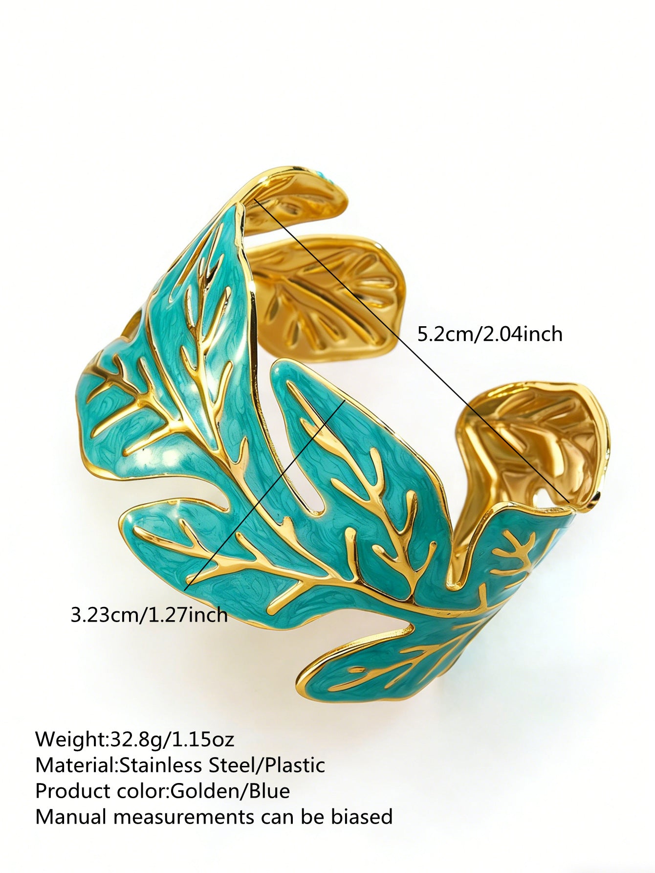 Stainless Steel Enamel Bracelet