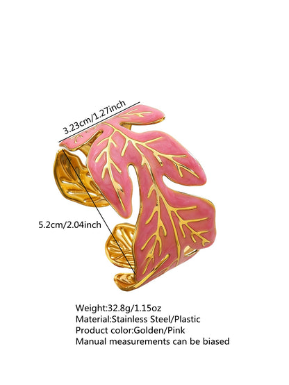 Stainless Steel Enamel Bracelet