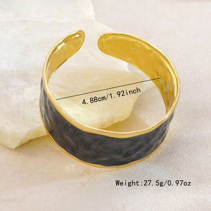 Stainless Steel Enamel Bracelet