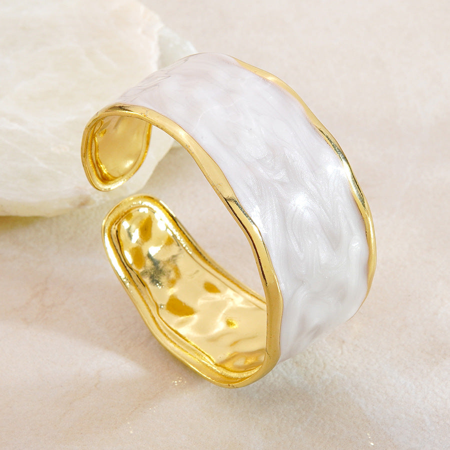 Stainless Steel Enamel Bracelet