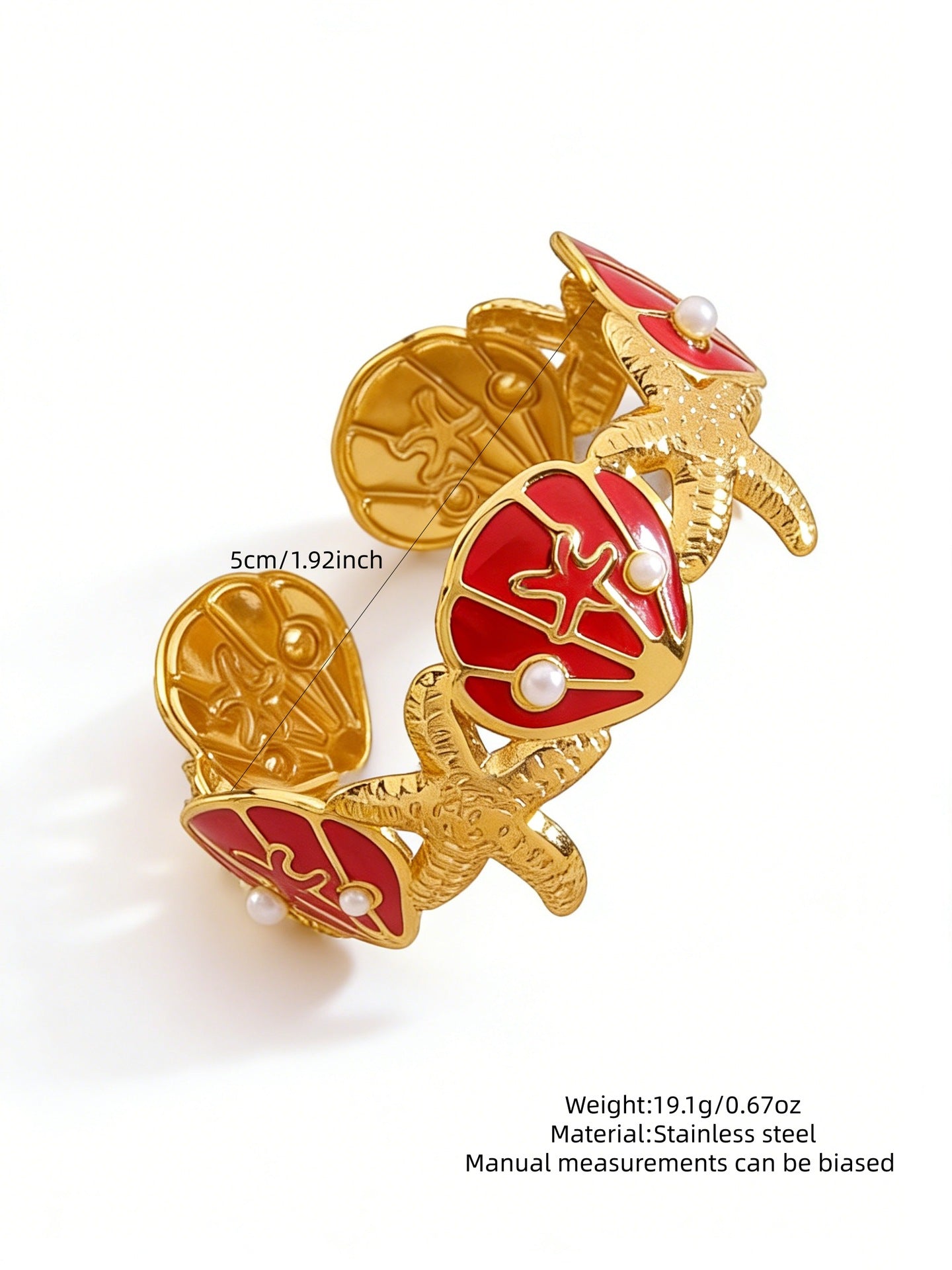 Stainless Steel Enamel Bracelet