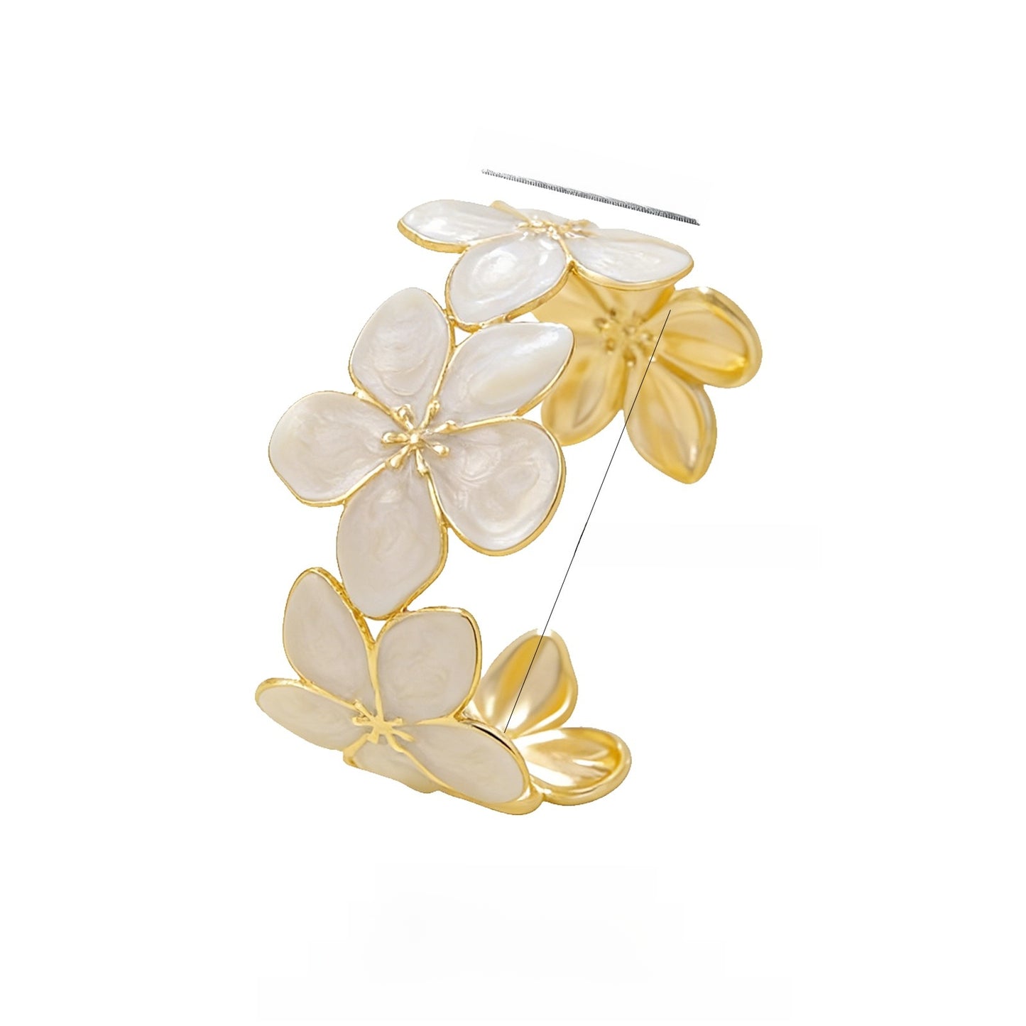 Stainless Steel Enamel Bracelet