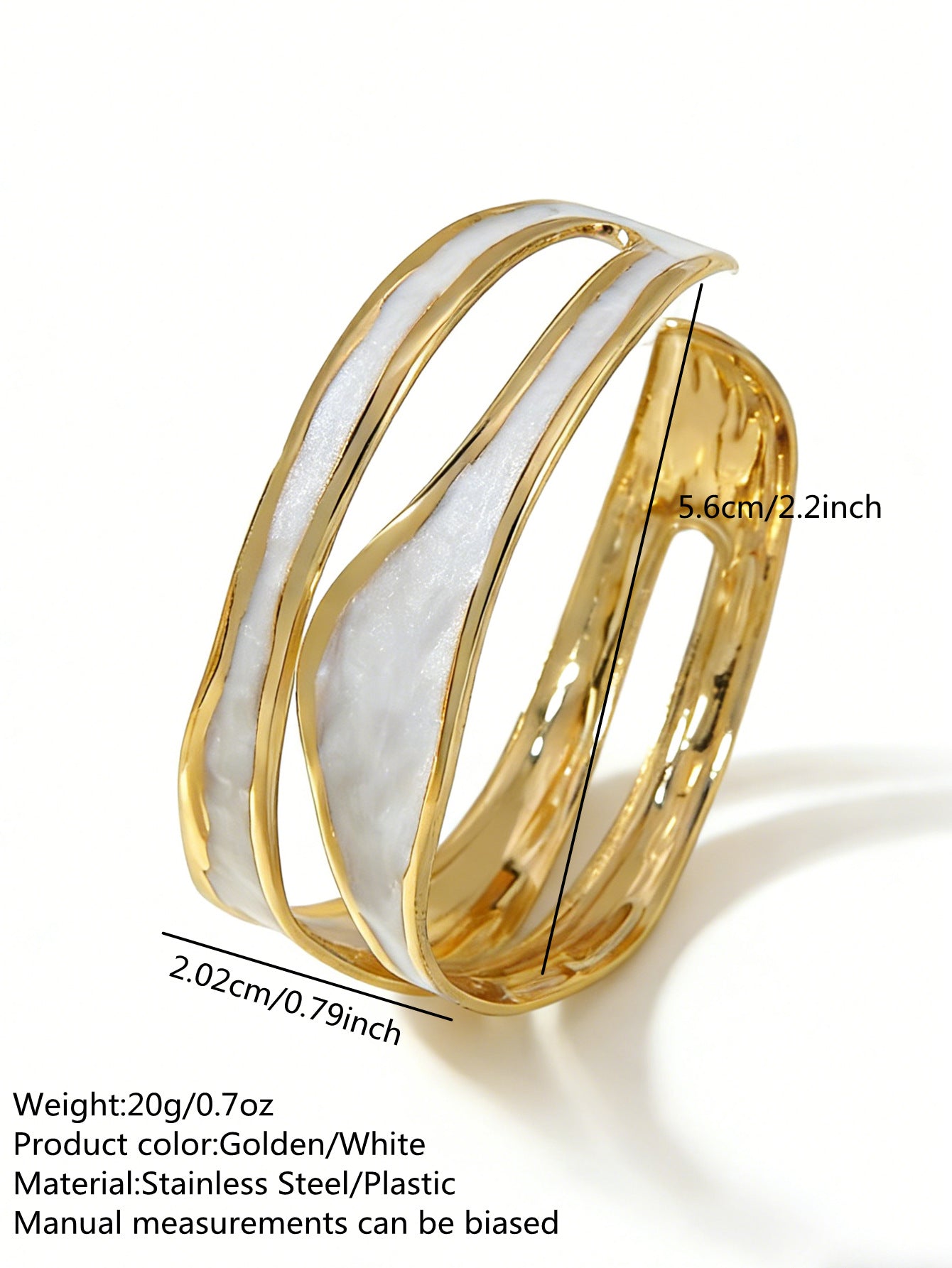 Stainless Steel Enamel Bracelet