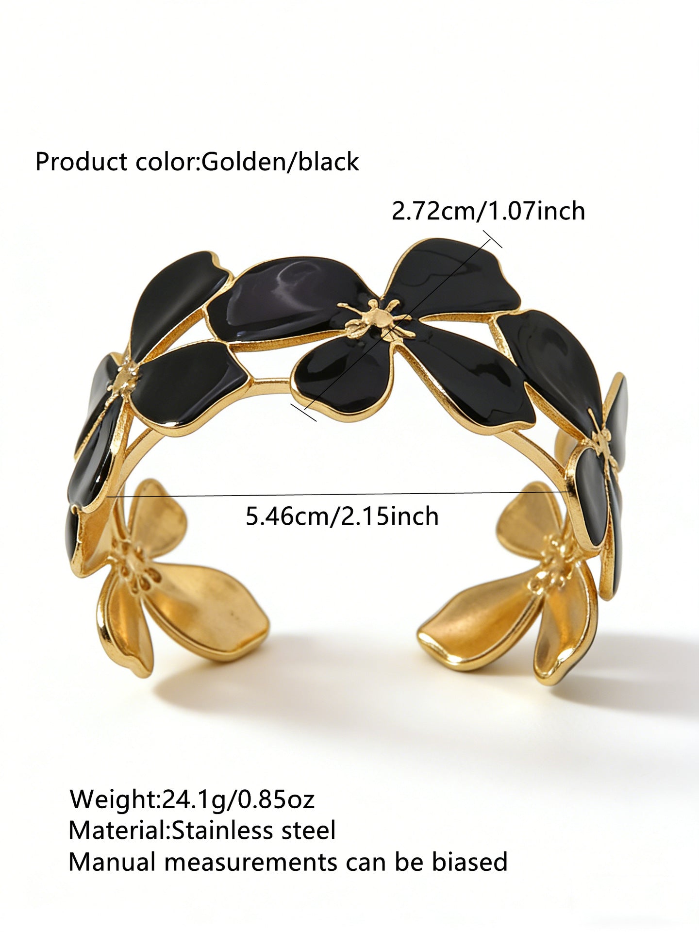 Stainless Steel Enamel Bracelet