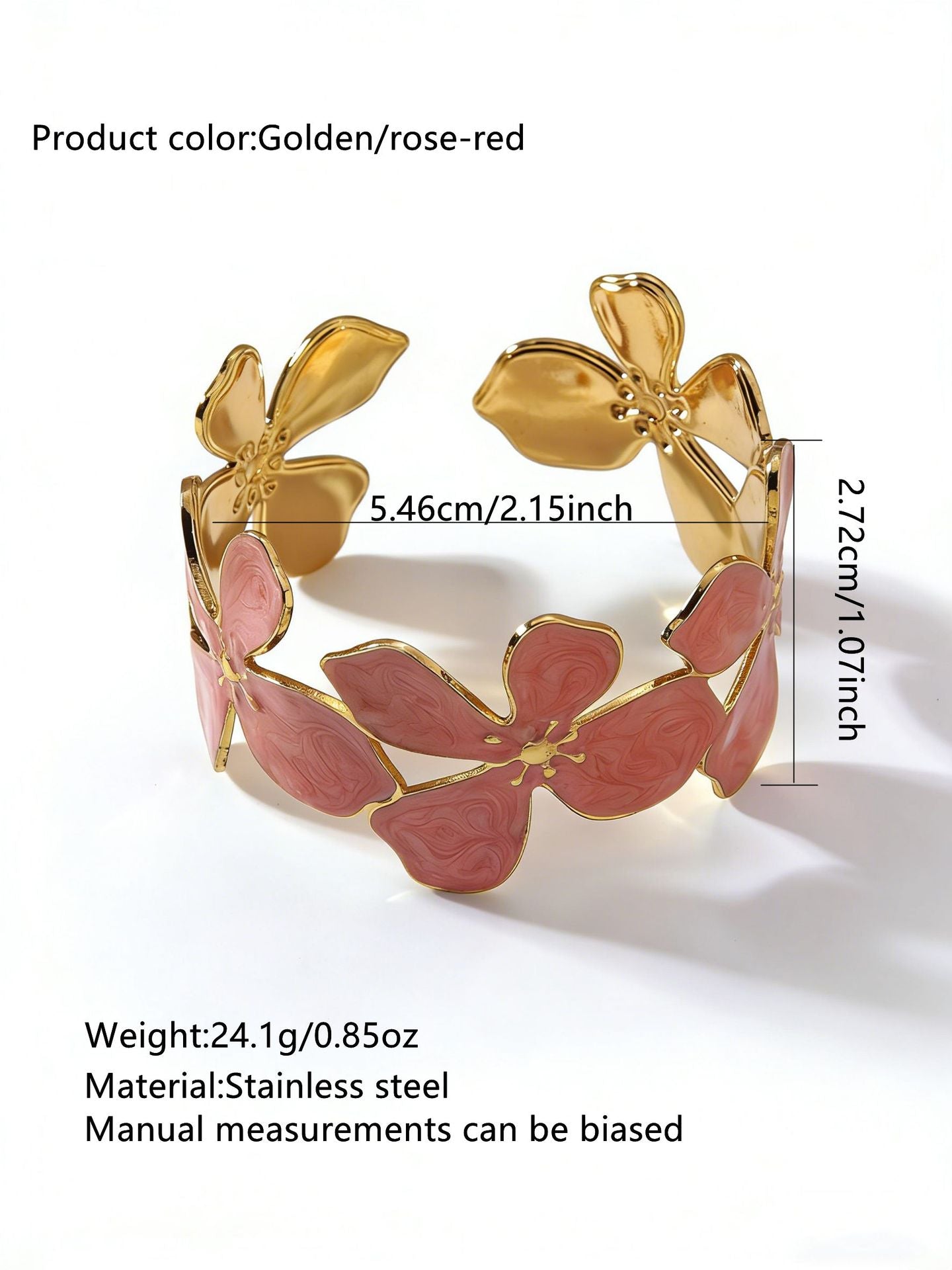 Stainless Steel Enamel Bracelet